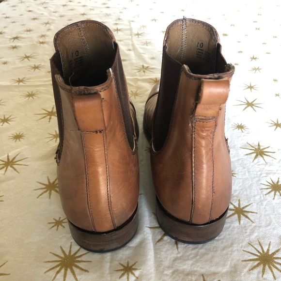 SOLD Sutro Footwear Sharon Hi Chelsea Boots - Size 10 - Honey - Picture 3 of 10